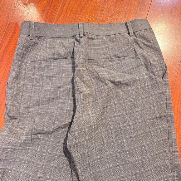 grey uniqlo plaid trouser - Picture 3 of 6